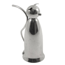 Vintage Napier Silver Plate Cat Tail Curvy Handle Jigger | The Hour Shop