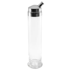 Clear Glass Empire Style Cocktail Shaker