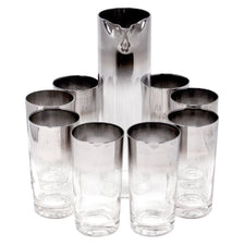Vintage Mercury Fade Cocktail Pitcher Set | The Hour Shop