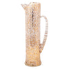 Vintage Gold & White Splatter Cocktail Pitcher Set Pitcher | The Hour Shop