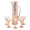 Vintage Gold & White Splatter Cocktail Pitcher Set | The Hour Shop