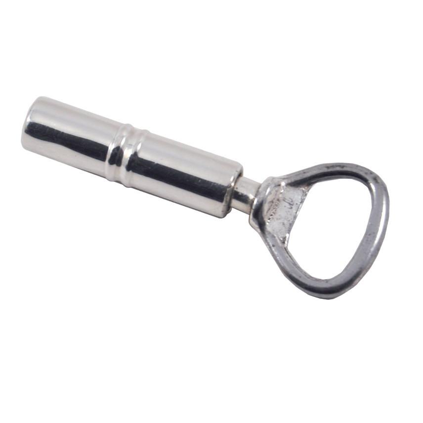 Vintage Sterling Silver Corkscrew / Bottle Opener, The Hour