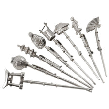 Vintage Japanese Sterling Silver Clip Cocktail Picks | The Hour Shop