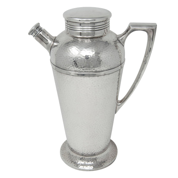 Vintage Silver Plate Cocktail Shaker. Pitcher Style W/ Pressure