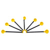 Vintage Black & Yellow Cocktail Stir Spoons View 2 | The Hour Shop
