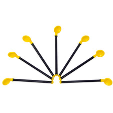 Vintage Black & Yellow Cocktail Stir Spoons | The Hour Shop