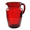 Vintage Anchor Hocking Ruby Red Pitcher Set, The Hour