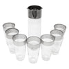 Vintage Mercury Band Cocktail Pitcher Set Top | The Hour Shop