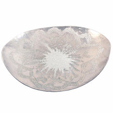 Vintage Dorothy Thorpe Atomic Burst Glass Tray, The Hour