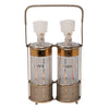Vintage Fred Press Pump Decanter Caddy Set | The Hour Shop
