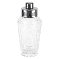 Cut Stars Crystal Cocktail Shaker