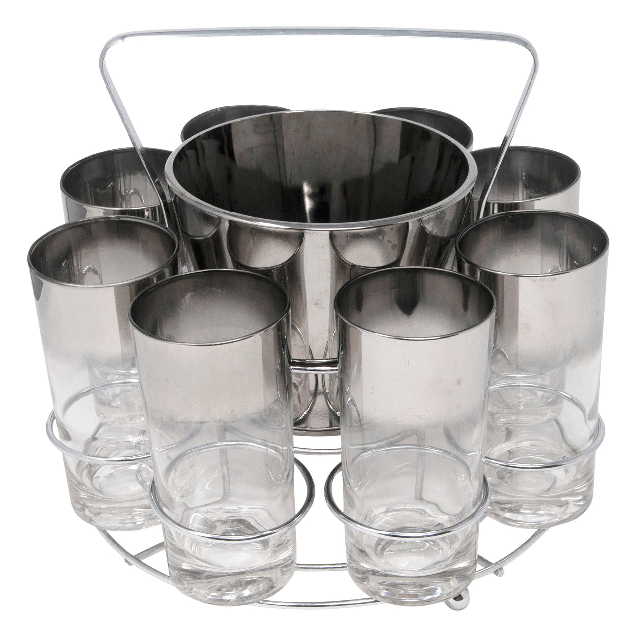 Vintage Mercury Fade Ice Bucket Collins Caddy | The Hour Shop