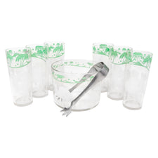 Vintage Hazel Atlas Camel Ice Bucket Set | The Hour Shop
