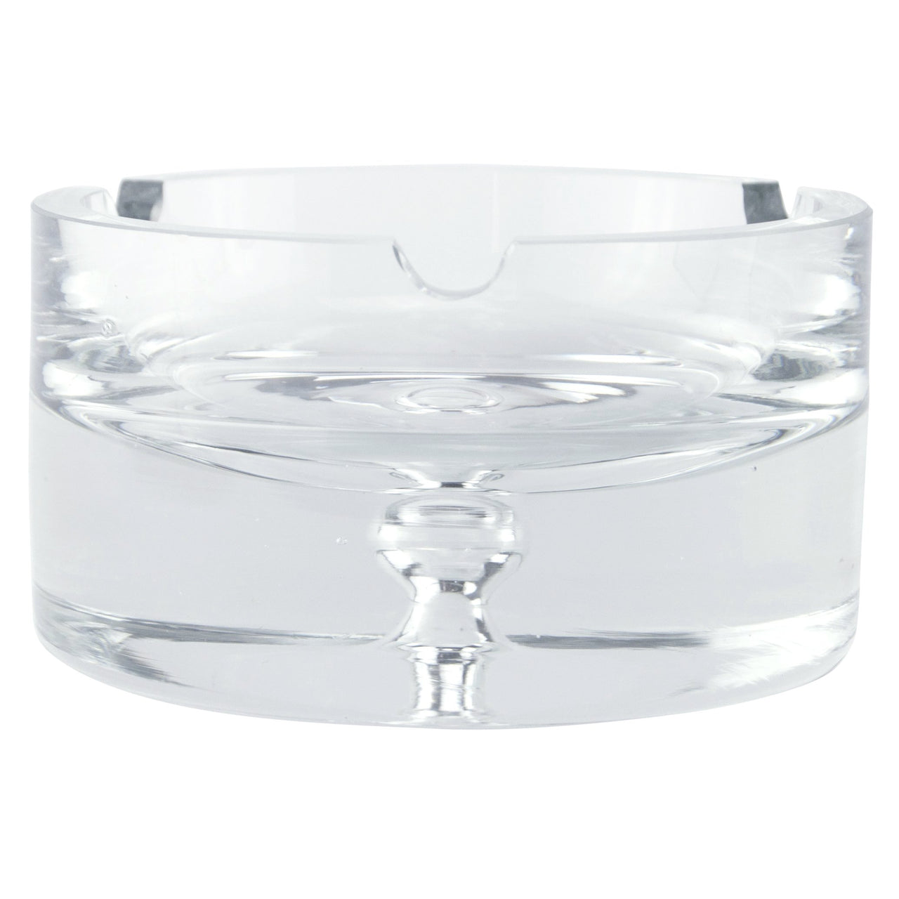 Bubble Base Cut Crystal Ashtray | The Hour Shop Vintage