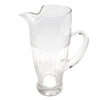 Vintage Etched Art Deco Drops Cocktail Pitcher Set Pitcher Left | The Hour Shop