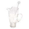 Vintage Etched Art Deco Drops Cocktail Pitcher Set Pitcher & Stirrer | The Hour Shop