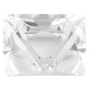 Clear Glass Triangle Ashtray