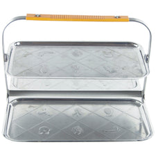 Stainless Steel & Bakelite Folding Tray