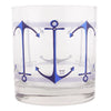 The Modern Home Bar Anchors Aweigh Rocks Glass