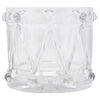 Vintage Clear Drum Ice Bucket Front | The Hour Shop