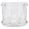 Vintage Clear Drum Ice Bucket Front | The Hour Shop