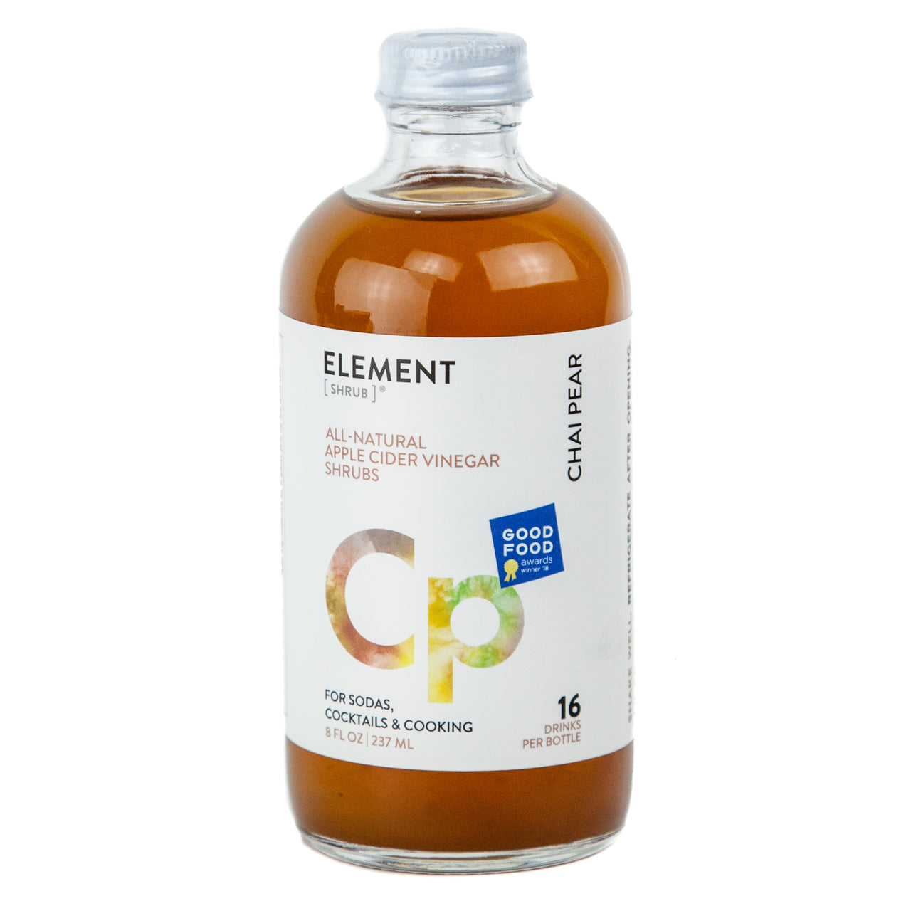 Element Chai Pear Shrub | The Hour Shop Barware Supplies