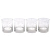 The Modern Home Bar Let It Snow Rocks Glasses Pattern