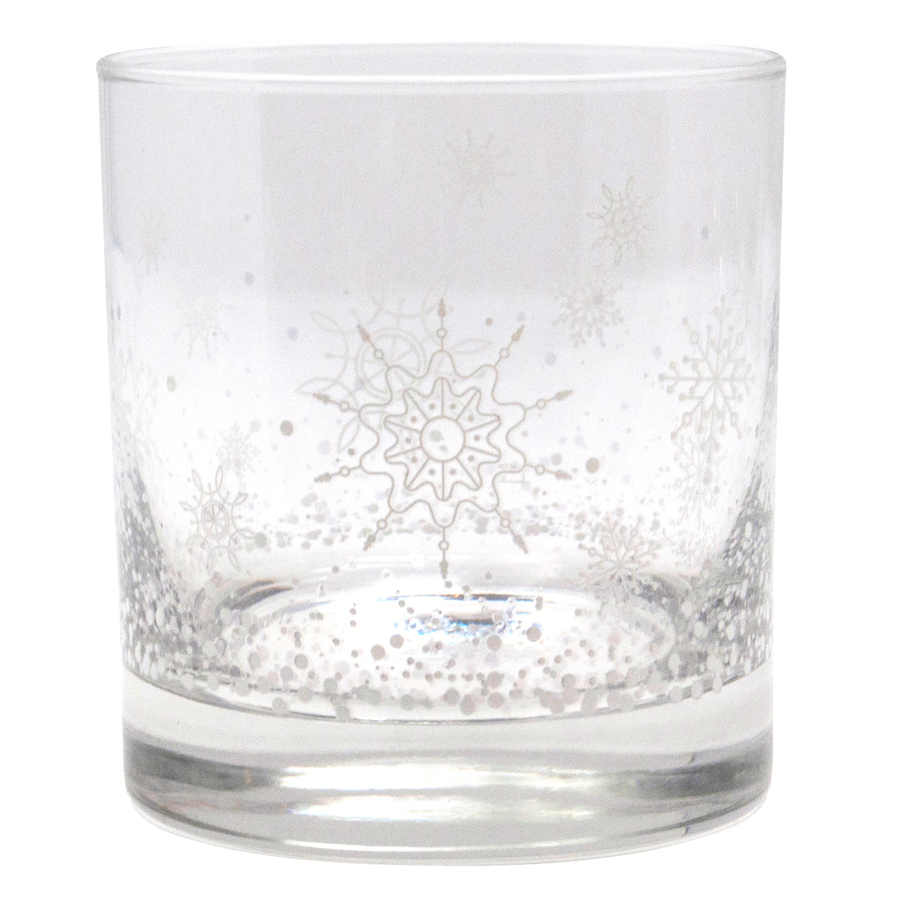 The Modern Home Bar Let It Snow Rocks Glass