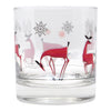 The Modern Home Bar Reindeer Games Rocks Glass Pattern View A