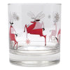 The Modern Home Bar Reindeer Games Rocks Glass Pattern View C
