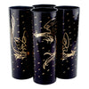 Vintage Fred Press Black & Gold Rooster Collins Glasses