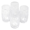 The Modern Home Bar Deco Diamonds Hi Ball Glasses