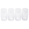 The Modern Home Bar Deco Diamonds Hi Ball Glasses Set of 4