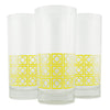 The Modern Home Bar Breezeway Yellow Collins Glasses