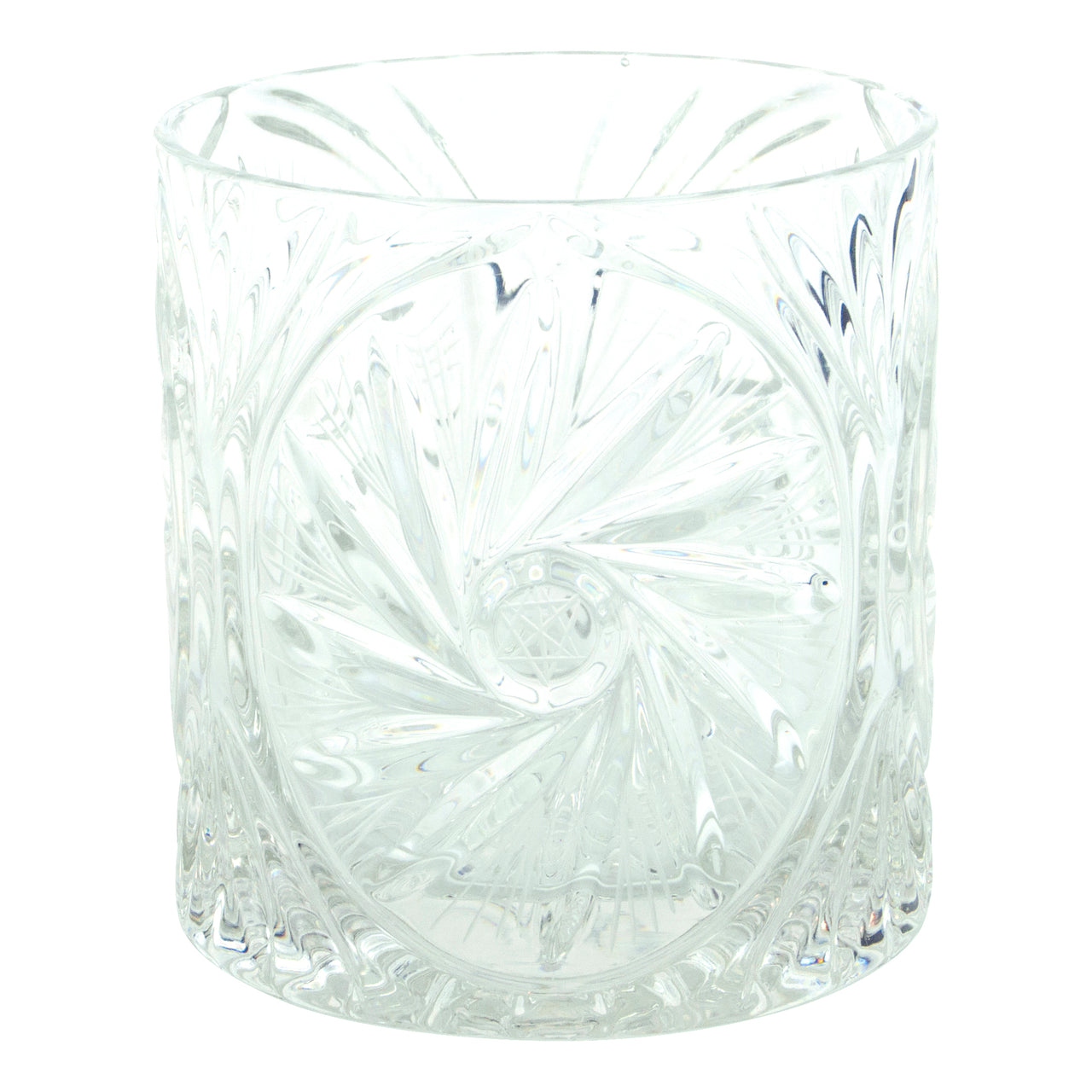 Vintage Heavy Cut Crystal Glass Ice Bucket | The Hour
