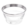 Vintage Libbey Sterling Silver Band Glass Bowl | The Hour