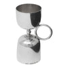 Vintage English Loop Handle Silver Double Jigger | The Hour