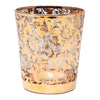 Vintage Gold Floral Cocktail Shaker Set Cocktail Glass | The Hour