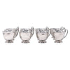Vintage Crescent Silver Plate Punch Cups Front View | The Hour Shop
