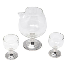 Vintage Alvin Sterling Base Cocktail Pitcher Set | The Hour