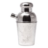 Vintage Knight Silversmiths Silver Plate Cocktail Shaker Side View | The Hour Shop