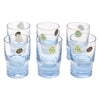 Vintage German V B Pale Blue Shot Glasses | The Hour Shop