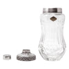 Vintage German Curved Hand Cut Crystal Cocktail Shaker Pieces | The Hour Shop