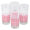 The Modern Home Bar Breezeway Coral Collins Glasses Top View