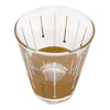Vintage MCM Tan Band Single Old Fashioned Glass Top | The Hour Shop