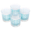 The Modern Home Bar Breezeway Teal Rocks Glass