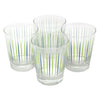 The Modern Home Bar Pick Me Blue and Green Old Fashioned Glass