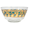 Vintage Mod Mosaic Serving Bowl Front | The Hour Shop