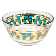 Vintage Mod Mosaic Serving Bowl | The Hour Shop