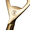 Vintage Glo Hill Made In Canada Logo Close Up On Gold Bottle Opener | The Hour